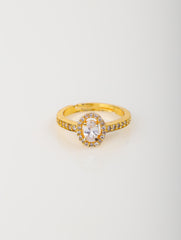 Halo Sparkle Ring