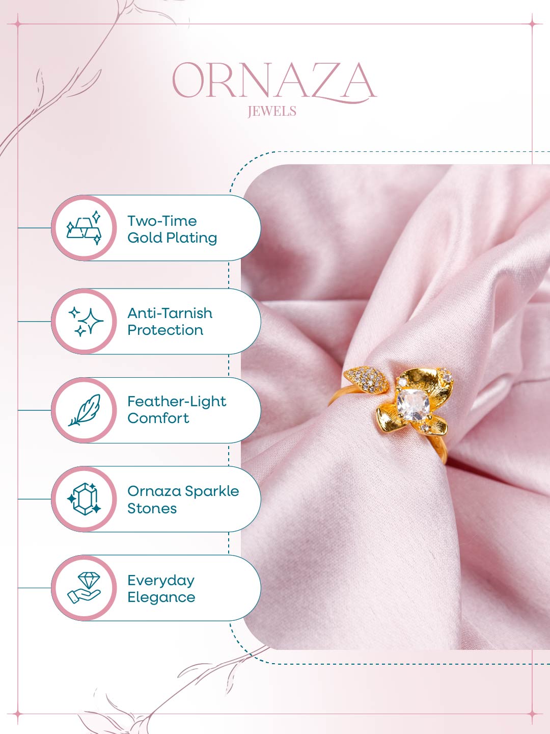 Blooming Petal Ring