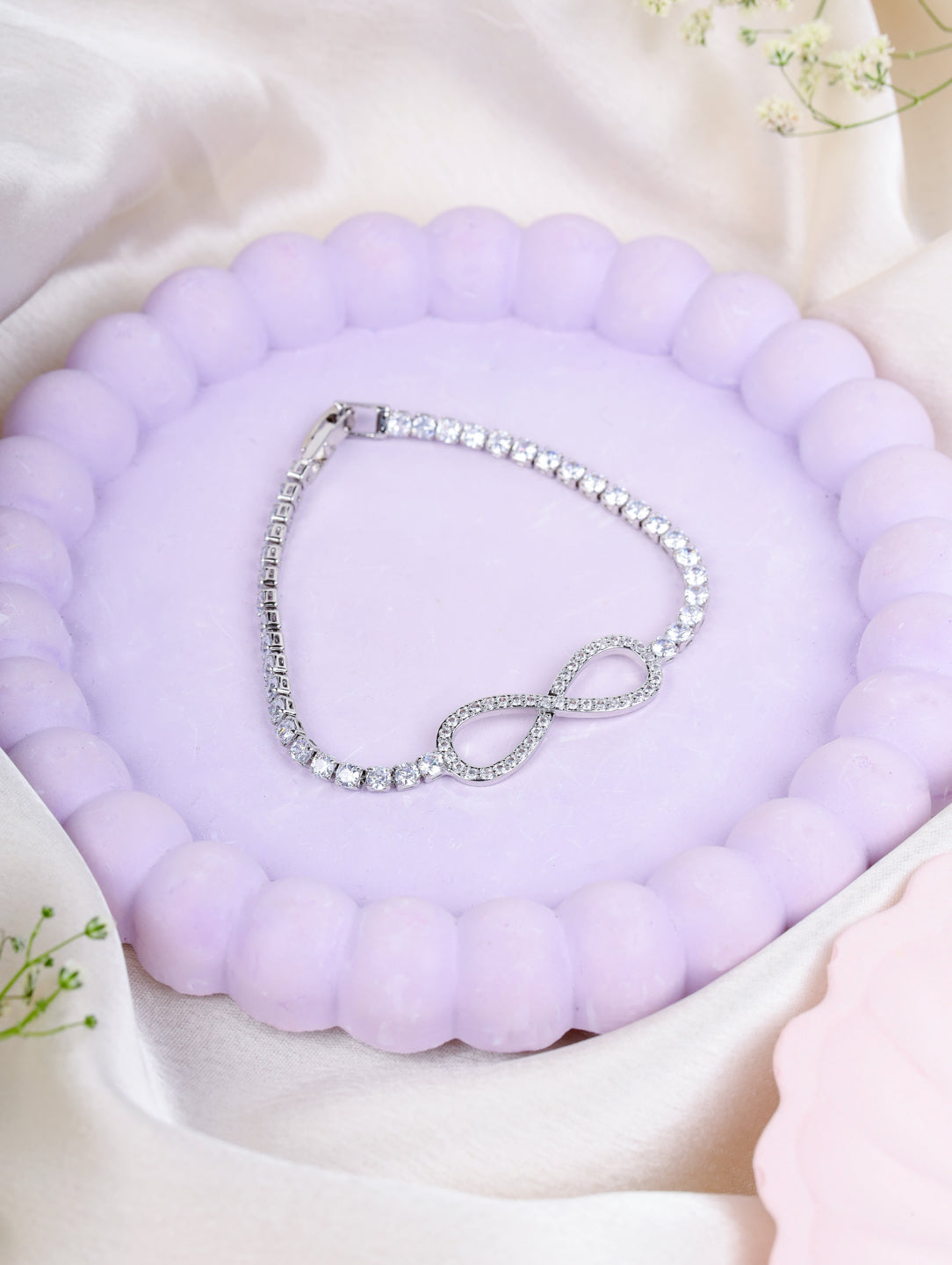 Silver Infinity Bracelet