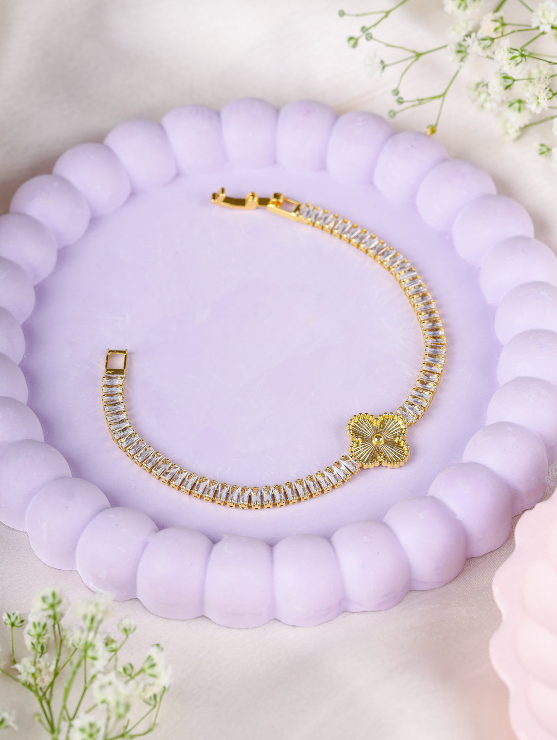 Golden Bloom Luxe Bracelet