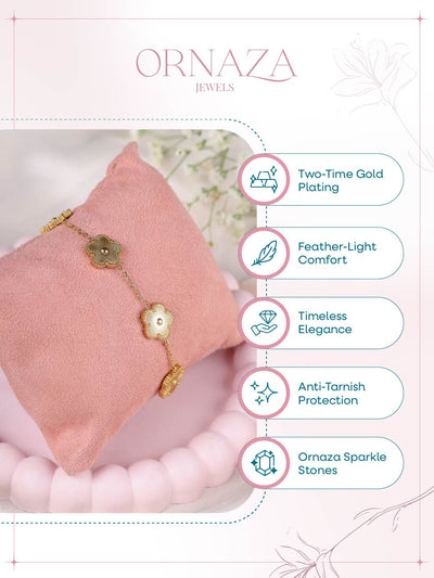 Golden Bloom Bracelet