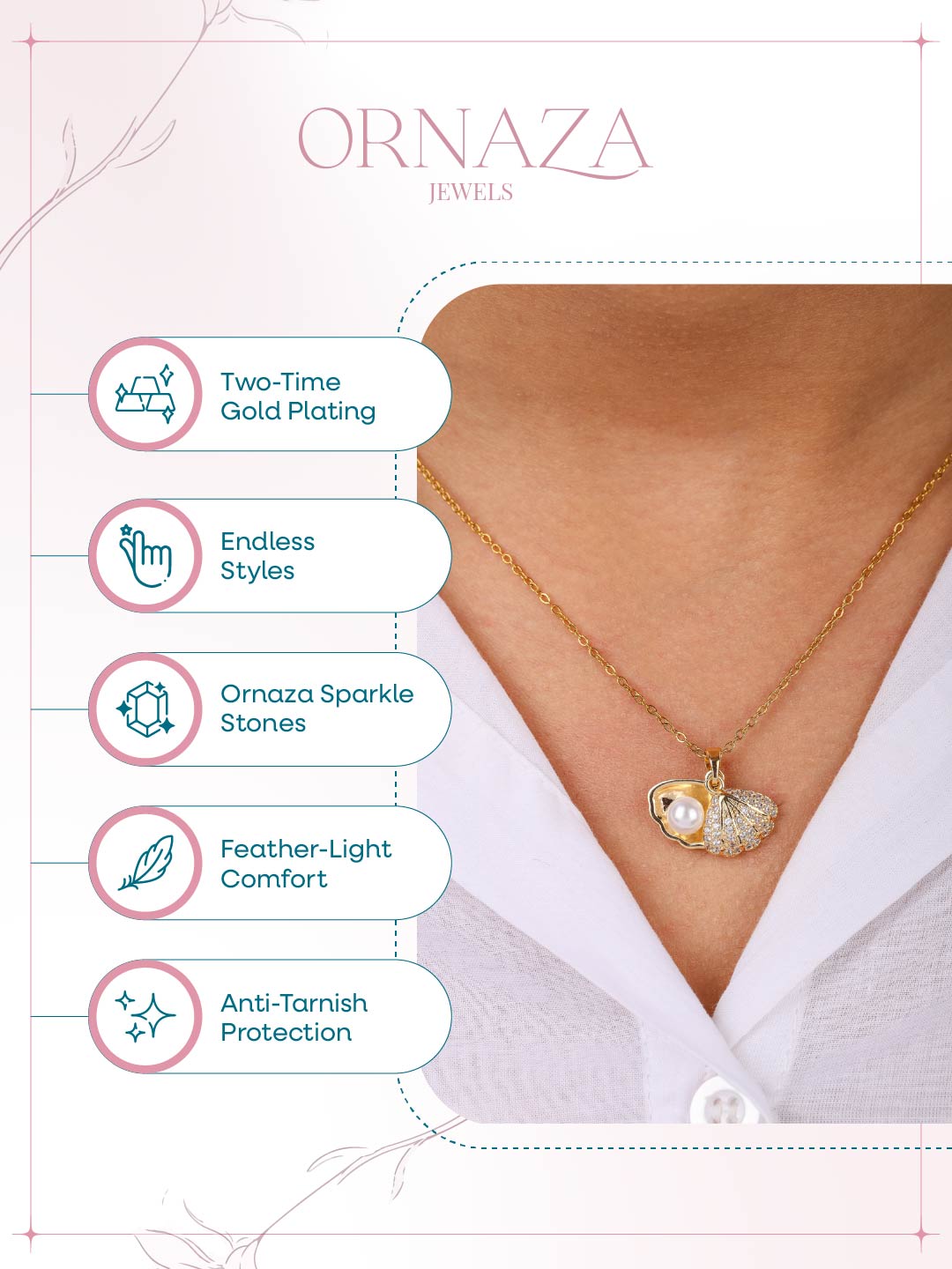 Pearl Shell Necklace
