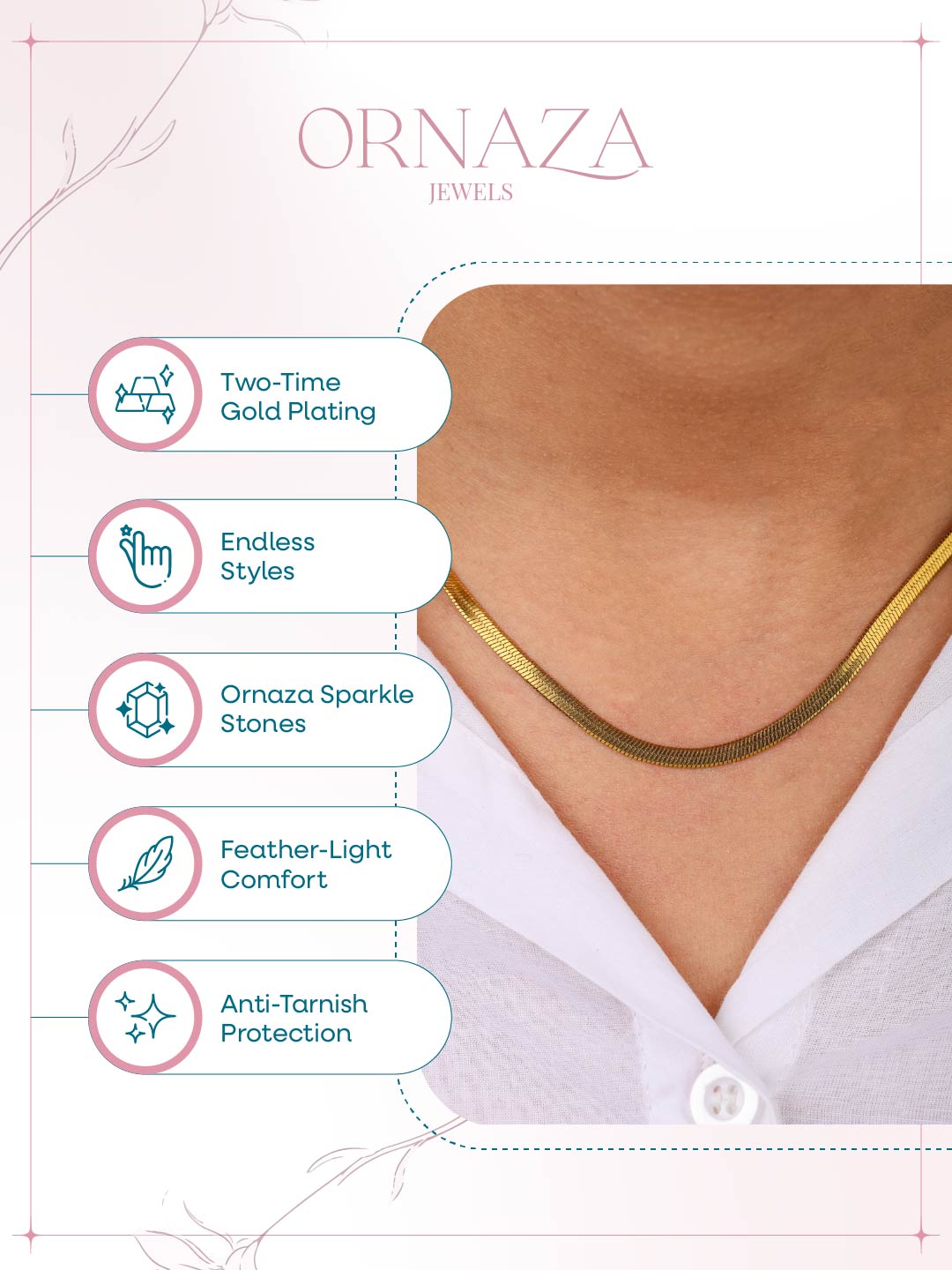 Classic Gold Choker Necklace
