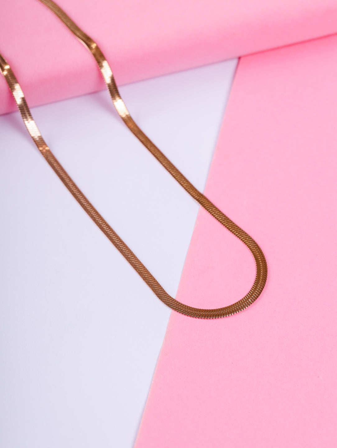 Rose Gold Choker Necklace