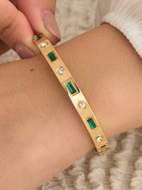 Emerald Edge Bracelet