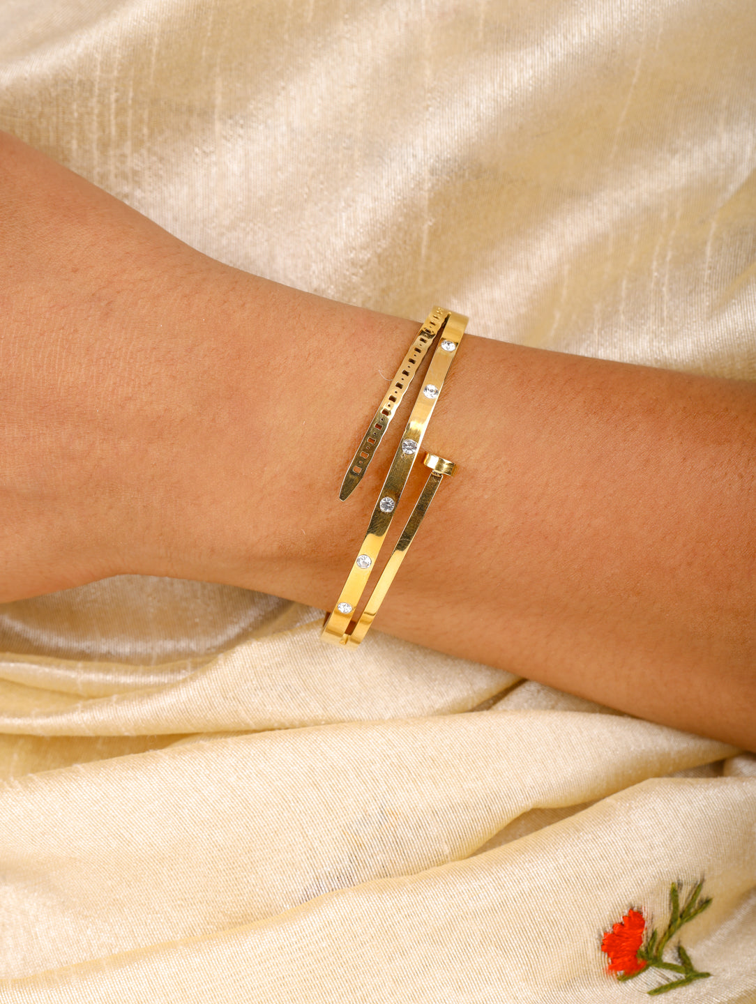 Studded Nail Bracelet