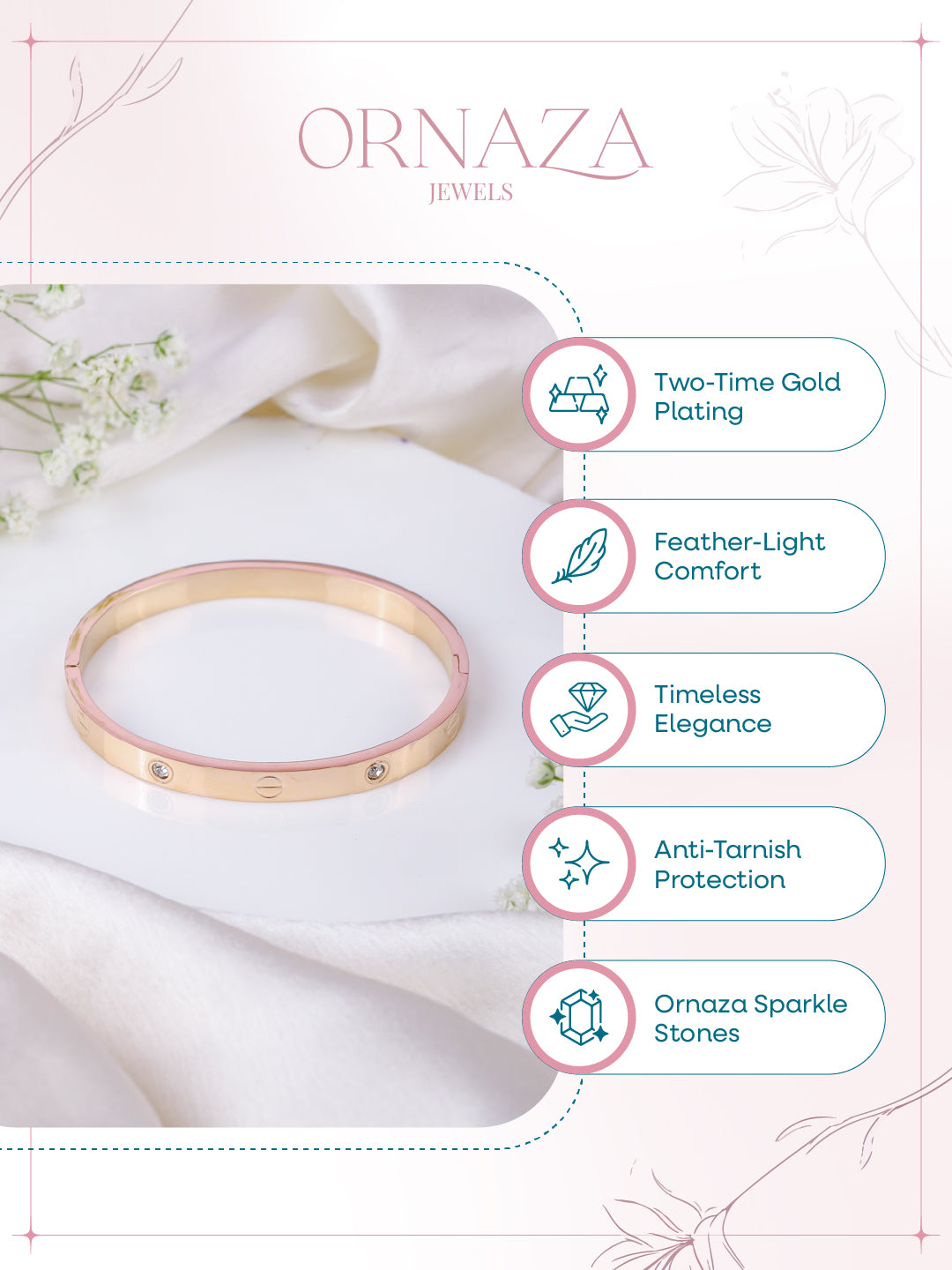 Rose Gold Classic Bracelet