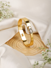 Lotus Drop Bracelet