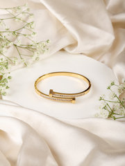 Dual Row Stone Bracelet