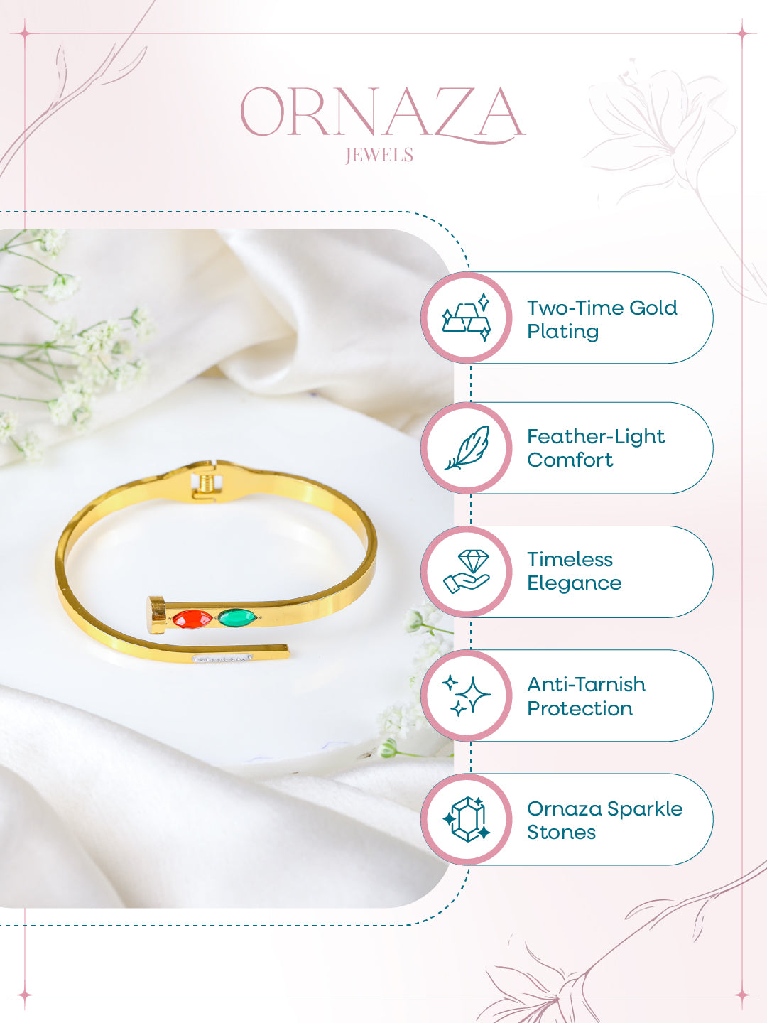 Royal Gemstone Bracelet