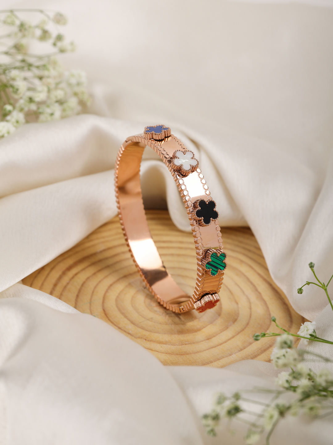 Rose Charm Bracelet