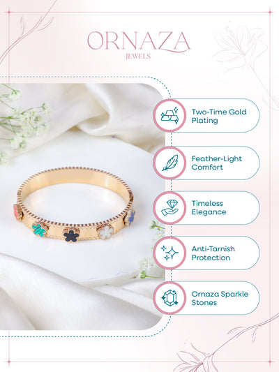Rose Charm Bracelet