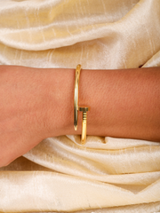 Golden Nail Bracelet