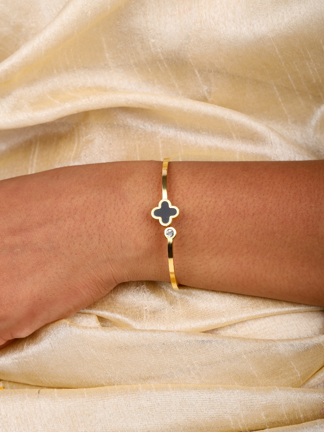 Black Clover Charm Bracelet