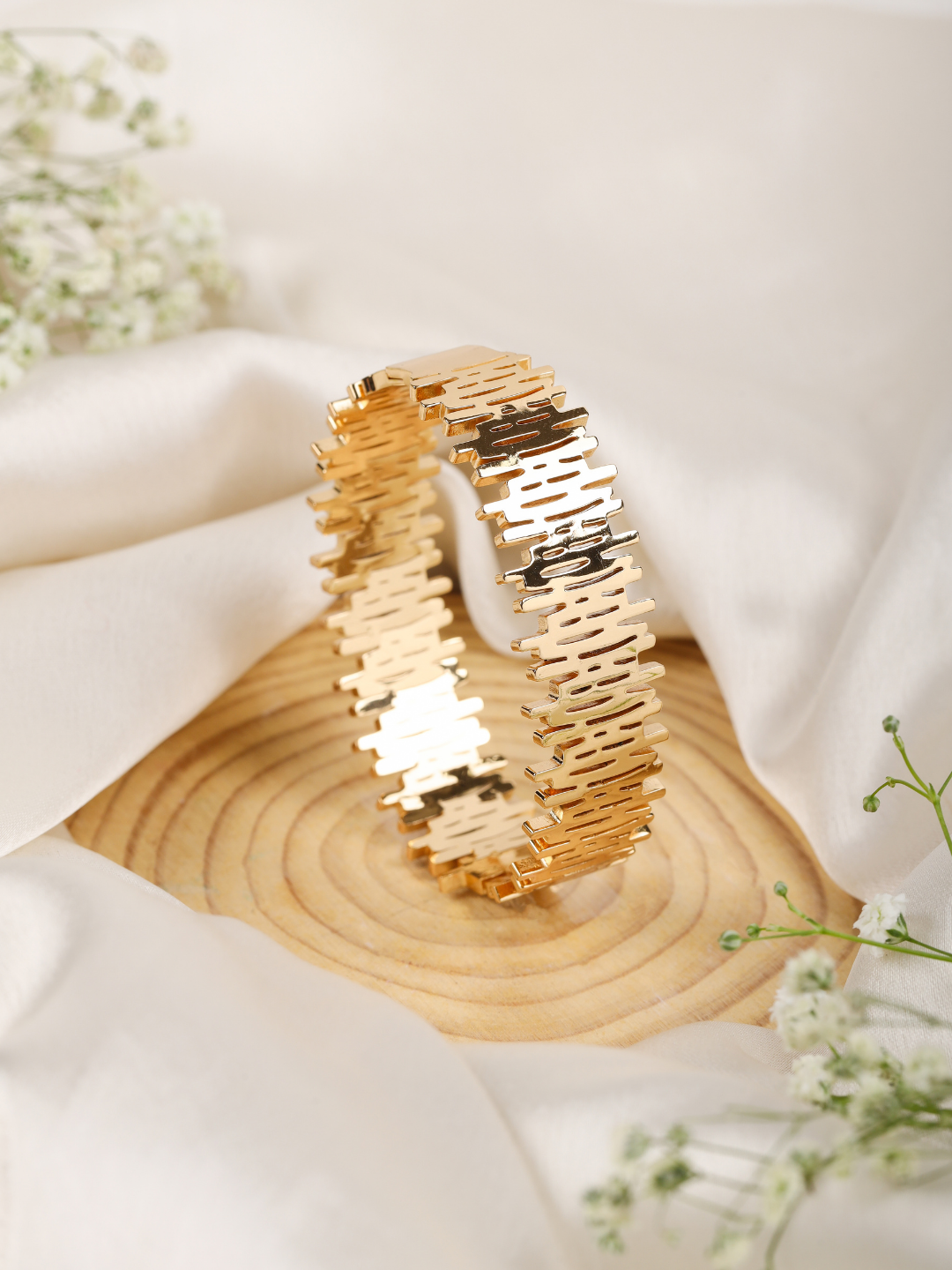 Golden Maze Bracelet
