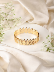 Golden Maze Bracelet