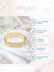 Golden Maze Bracelet