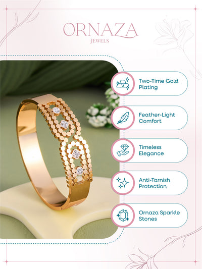 Royal Lace Statement Bracelet