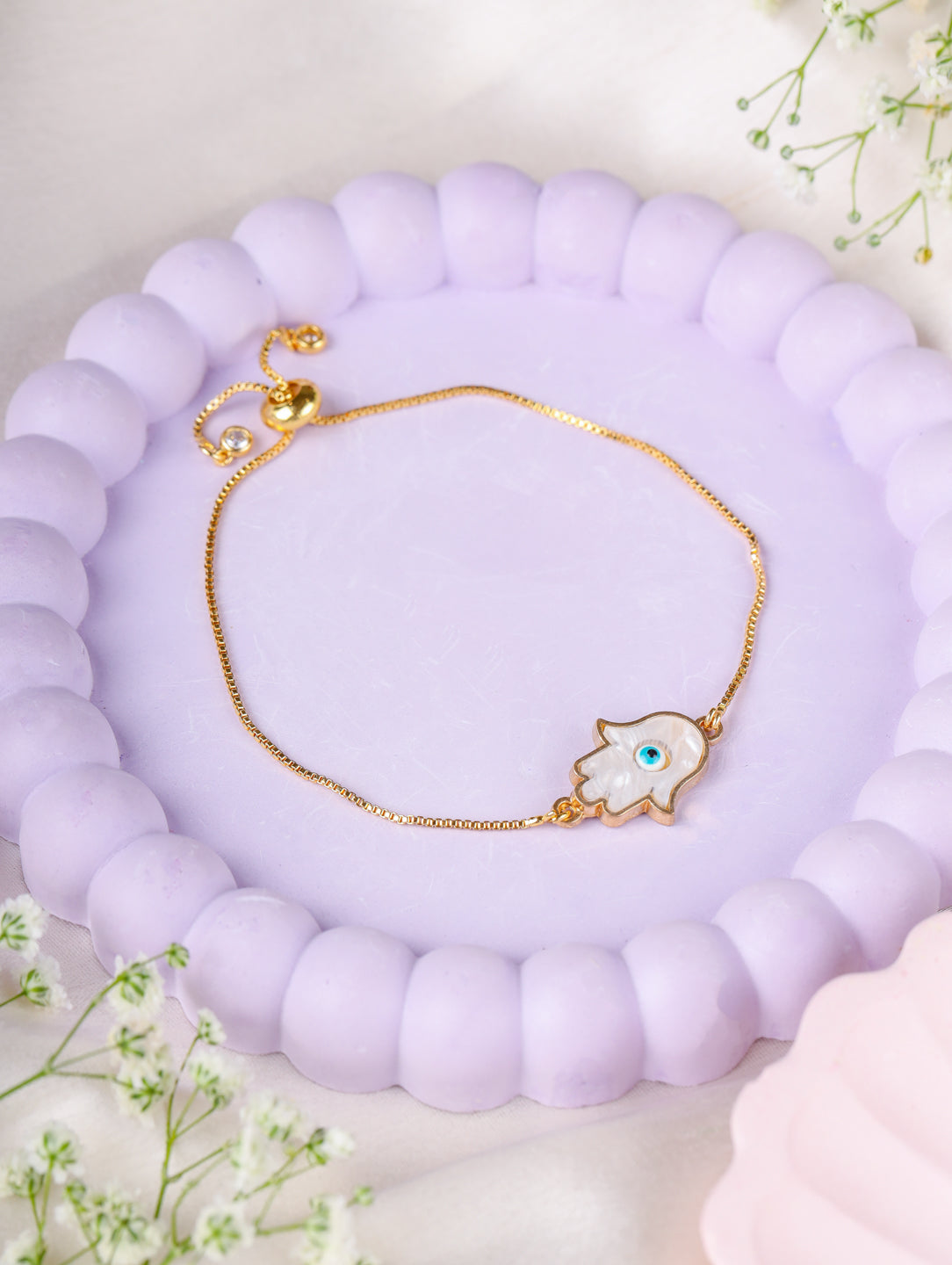 Hamsa Evil Eye Bracelet