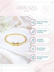 Infinity Gold Bracelet