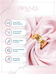 Golden Blossom Ring