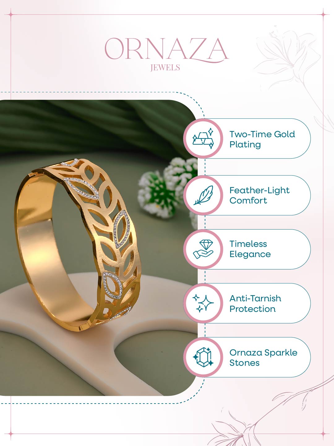 Arika Vine Women’s Bracelet