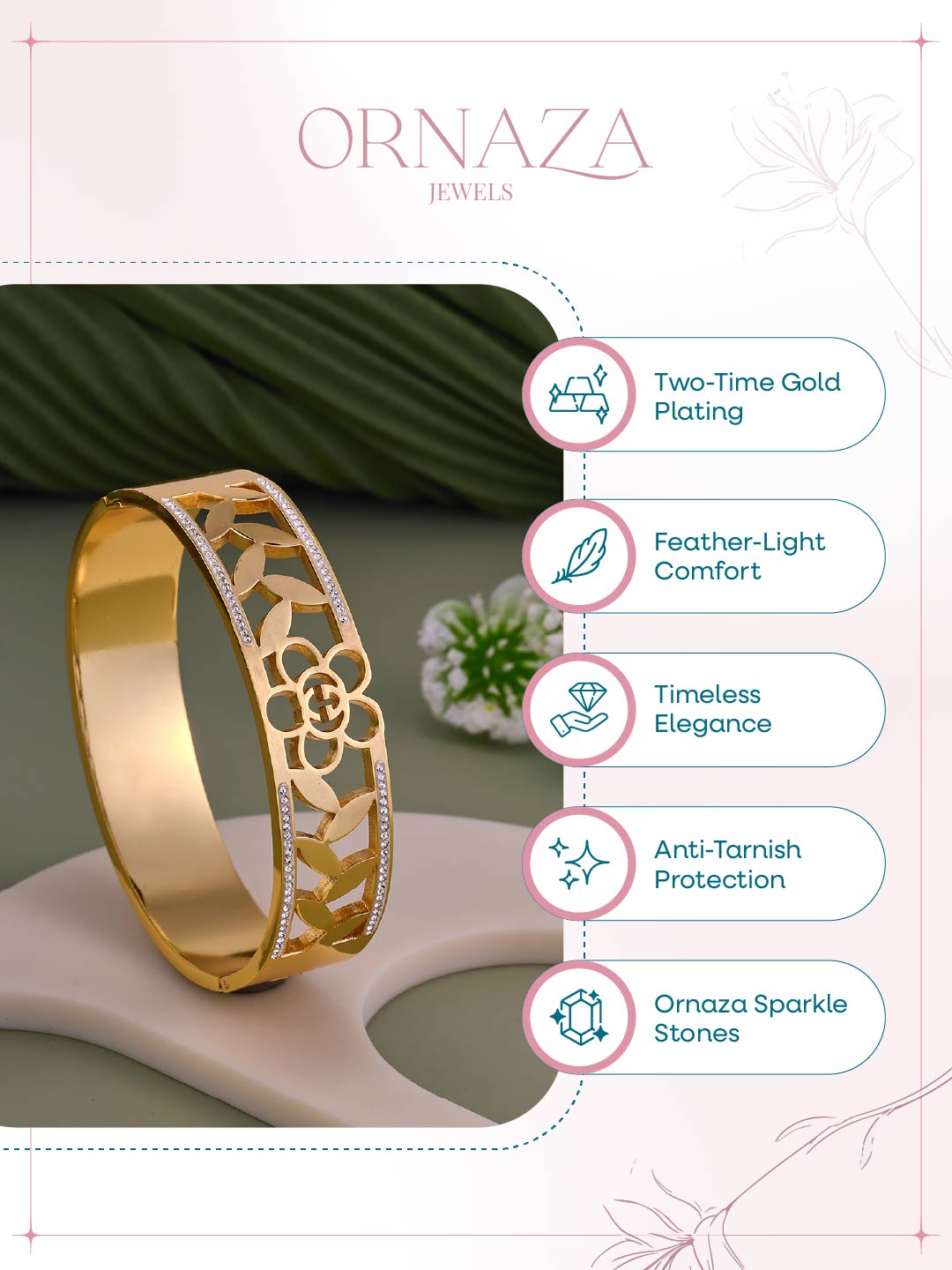 Elvira Bloom Women’s Bracelet